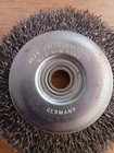 Wire Wheel Brush 4 Inch Diameter Half Inch Arbor Crimped Carbon Steel