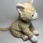 Wild Republic Cuddlekins Plush Orange Tabby Cat  Stuffed Animal 12 In Realistic