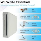 White Premium Console With 1-year Warranty Includes 2 Remotes  2 Nunchuck