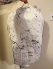 Dockatot Infant Lounger Nest Cushion Pillow Marble Print White Gray