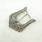 Getco Inc  Sterling Silver Belt Buckle And Belt Tip