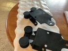 Antique Vintage Steampunk Working Pair Of Barn Door Rollers