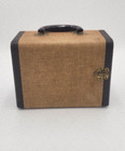 Vintage Barnett   Jaffe 35mm Slide Case 3 Drawer W  Index Cards Usa 1950s