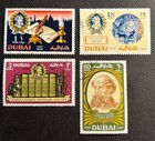 Travelstamps  1970 Dubai Stamps Scott  127-130 Charles Dickens Issues - Used Cto