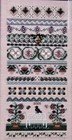 Just Nan Strawberry Summer Sampler Cross Stitch Patten Jn086   Embellishments