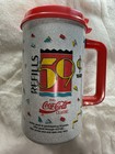 32oz Thermos Krystal Coca Cola 1992 59 Cent Refill Cup Mug 60th Anniversary
