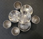 Baby Toddler Dish Set Bowl Cup Stainless Steel  8 Items
