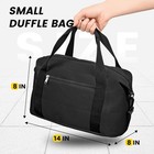 Small Gym Bag - 14 Inches Duffle Bag For Travel Lightweight Duffel Bag For Me   