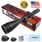 Sniper 4-16x50 Hunting Rifle Scope Illuminated Red  Green blue  Mil-dot Reticle