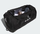 Brand New Adidas Team Issue 2 Medium Duffel Bag Black silver