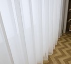  Sheer White Curtains 84 Inch Length  52 w X 84 l  pack Of 2  Optical White
