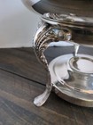 Antique English Silver Mfg  Corp  Silverplate Chafing Dish   Lid Usa Made 