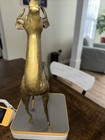 Brass 14 Spotted Deer Buck Figurine Statue Animal Sculpture Vintage Mcm