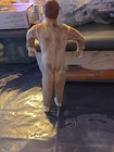 Vintage Evel Knievel Bendable Action Figure White Jumpsuit Stars Ideal