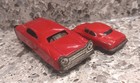 Vintage Tin Car Auto Japan Friction Lot Of 2