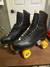 Vintage Riedell Roller Skates 8 5 1123  375  Red Wing Min W imperial Snyder Skat