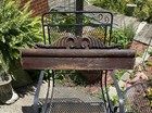 Antique Ornate Wood Pediment Architectural Decorative Element