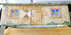 Marx Roy Rogers Double R Bar Ranch House Play Set Tin Building