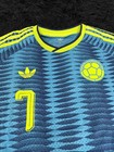 Colombia 25 26 Away Player Version Slim Fit Luis D  az Soccer Jersey