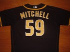 San Diego Padres Scott Mitchell 2024 Game Used Worn Jersey