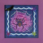 Tangled Web Cross Stitch Kit Mill Hill 2012 Buttons   Beads Autumn