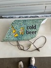 Miller High Life Cold Beer Vintage 1979 Light Up Sign Works