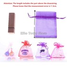 100pcs Organza Bags Wedding Christmas Party Gift Candy Jewelry Favor Bag 3x4 4x6