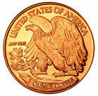 1 Oz Copper Round - Walking Liberty