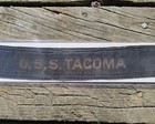 Uss Tacoma Us Navy Wwi Hat Tally Ribbon Original Militaria United States 1914-18