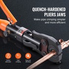 Uimoso Hydraulic Copper Pipe Crimping Tool With 8 Interchangeable Press Jaws