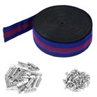 Threehoney 2 Inch Wide X 40 Ft Chair Webbing Replacement Kit Upholstery