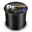 16 Strands 100m-2000m 20lbs-500lbs Black Hollow Dynema Braided Fishing Line