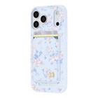 Loveshackfancy     Case-mate Everblooming Rosettes Magnetic Cardholder Whisper