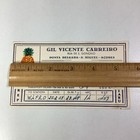 Portugal Qsl Radio Card 1958 Ponta Delgada Miguel Acores Pineapple Island