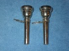 Lot Of 2 Bugle Mouthpieces - Unbranded Mouthpiece