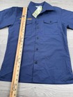 Boy Scouts Of America Shirt Youth M Blue Button Up Flag Uniform Usa Boys Upf 40