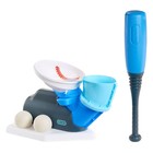 6pc Little Tikes 2-in-1 Pop And Pitch Trainer Toy Baseball Set