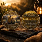 Personalized To My Son daughter Challenge Coin  Custom Name Gift From Dad