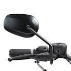 Matte Black Rear View Mirrors Fit For Harley Davidson Xl1200l Xl883 Xl Sportster
