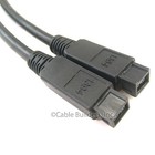 6ft Firewire 800 Cable 9 Pin To 9 Pin Ieee1394b 6  Ft 9p-9p 9-9 1394b Bilingual