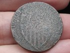1786 New Jersey Cent- Colonial Copper Coin  Metal Detector Find 
