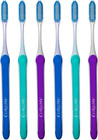 Slim Soft Ultra Compact Toothbrush  Extra Soft  colors Vary  - Pack Of 6