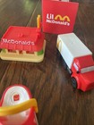 Mcdonalds  2025 Lil Miniature Kids Set Happy Meal Trays Fries Burgers Gold Box