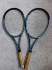 Tennis Racket Wilson Ultra Pro V4 16x19  grip 4 1 4    strung W natgut Hybrid 
