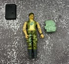 Vintage 1983 Gi Joe Arah Gung-ho V1 Figure Hasbro  With Backpack