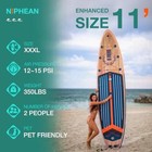 Inflatable Paddle Board 11ft Stable Design All Skill Levels Accessories Included