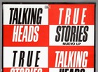 Talking Heads     Rare Original 1986 Spanish Emi Promo Poster  true Stories 