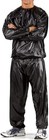 Heavy Duty Fitness Weight Loss Sweat Sauna Suit Exercise Gym Anti-rip Black 4xl