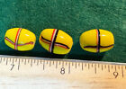  3  Old Original French Cross Glass Indian Trade Bead Fur Trade 1700s A  Quality