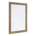 18  X 27  Beatrice Framed Magnetic Dry Erase Rustic Brown - Designovation 